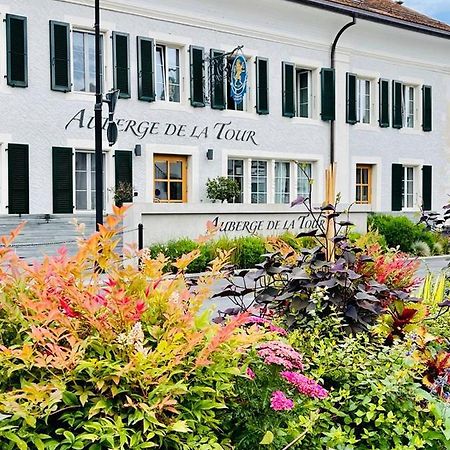 Auberge de la Tour Trelex Exterior foto
